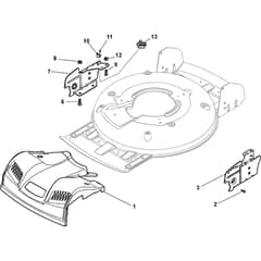 MULTICLIP 50 B - 2014 - 291501128/S14 - Stiga Rotary Mower Mask Diagram