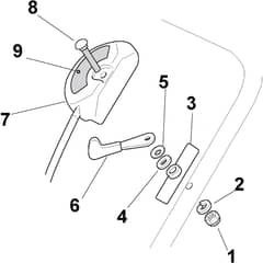 MULTICLIP 50 PLUS - 2010-2011 - 291501041/S10 - Stiga Rotary Mower Control Diagram