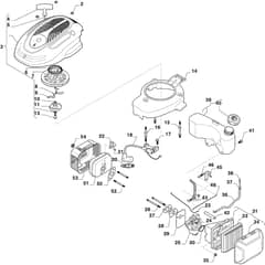 MULTICLIP 950 VE - 2022-2024 - 291503548/ST1 - Stiga Rotary Mower Carburettor Tank Diagram