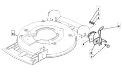 MULTICLIP MEL 46 HP - 2009 - 291500663/UM9 - Mountfield Rotary Mower Deck Diagram