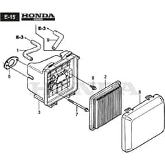 MULTICLIP PRO 50 - 2016-2017 - 291501138/S16 - Stiga Rotary Mower Air Cleaner Diagram