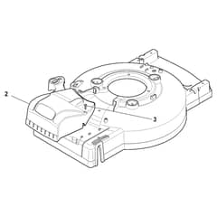 MULTICLIP PRO 53 SV - 2015-2018 - 293533038/S14 - Stiga Rotary Mower Protection Belt Diagram