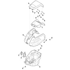 Stihl MVP 600.1 - Housing - Parts Diagram