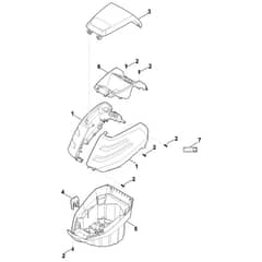 Stihl MVP 850.0 S - Housing - Parts Diagram
