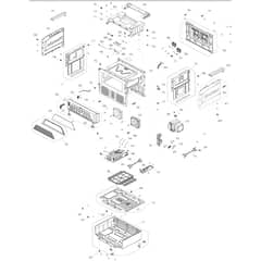 Makita MW001G - Cordless Microwave - Power Tool 02 Diagram