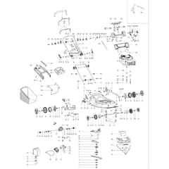 Cobra MX514SPB - Lawn Mower 2021 Revision Main Diagram