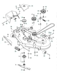 Husqvarna Mz28T - Mower Deck & Cutting Deck
