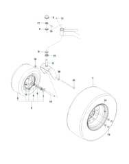 Husqvarna Mz28T - Wheels & Tyres