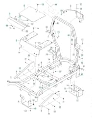 Husqvarna Mz48 - Frame