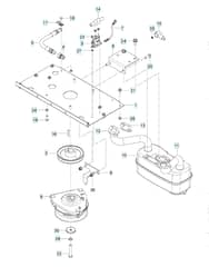 Husqvarna Mz54 - Engine Plate