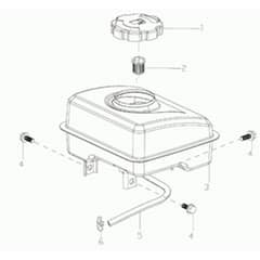 MZ 2055 K -  - Efco Tiller Tank Diagram