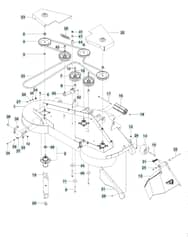 Husqvarna Mzd61 - Mower Deck & Cutting Deck