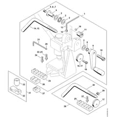 Stihl NG7 - Rivet Spinners And Chain Breakers Ng 7 - Parts Diagram