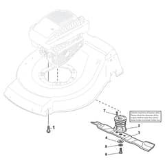 NTL 534 WTR-H - 2012-2019 - 299536033/10 - Castel Garden Rotary Mower Blade Diagram