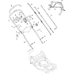 Snapper NX80 2691208-14 Handle Group