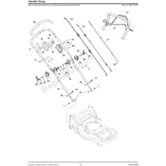 Snapper NX80S 2691793-00 Handle Group