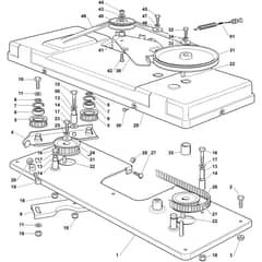 OM 103/22 V - 2019 - Oleo-Mac Ride On Mower Mowing control Diagram