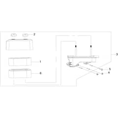 OM 106/16 KH EXCLUSIVE - 2024 - Oleo-Mac Ride On Mower Air Filter Diagram