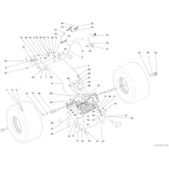 OM 106/16 KH (K1600AVD-EURO5) - 2019 - Oleo-Mac Ride On Mower Transmission Diagram