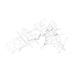 OM 106/24 KH 4x2 HD (K2400AVD V-TWIN-EURO5) - 2024 - Oleo-Mac Ride On Mower Tank Diagram