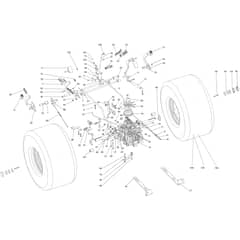 OM 106/24 KH (K2400AVD V-TWIN) 4x4 - 2017 - Oleo-Mac Ride On Mower Transmission Diagram