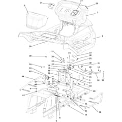 OM 107 L/16 KH (K1600AVD-EURO5) - 2022 - Oleo-Mac Ride On Mower Dashboard Diagram
