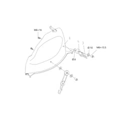 OM 109L/19 K V - 2025 - Oleo-Mac Ride On Mower Mulching Kit Diagram