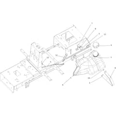 OM 124/22 HP - 2019 - Oleo-Mac Ride On Mower Tank Diagram