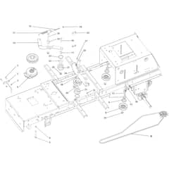 OM 124/24 KH (K2400AVD V-TWIN) - 2017 - Oleo-Mac Ride On Mower Clutch Diagram