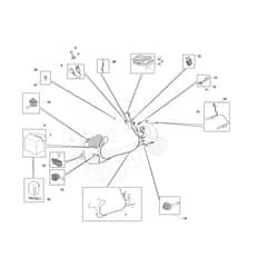 OM 84/14.5 K H - 2021 - Oleo-Mac Ride On Mower Electrical Parts Diagram