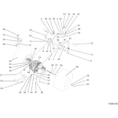 OM 92/16KH (K1600AVD) - 2019 - Oleo-Mac Ride On Mower Transmission Diagram