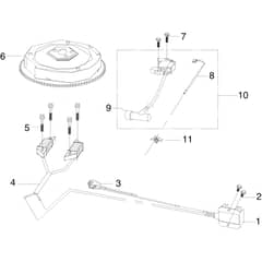OM 92/16KH (K1600AVD) - 2021 - Oleo-Mac Ride On Mower Flywheel Diagram