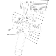 OM 92/16KH (K1600AVD) - 2023 - Oleo-Mac Ride On Mower Grass collector 02 Diagram