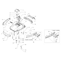 ORION 700 - Oleo-Mac Robot Mower Deck assembly Diagram
