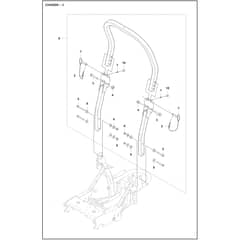Husqvarna P524X - 970601501 - Chassis 03
