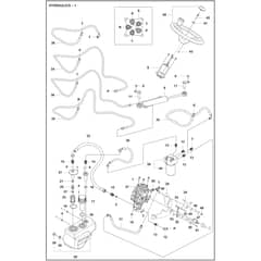 Husqvarna P524X EFI - 970601601 - Hydraulics 01