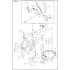Husqvarna P524X EFI - 970601601 - Chassis 02