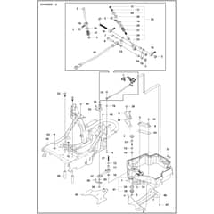 Husqvarna P524XR EFI - 970601701 - Chassis 02