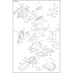 Husqvarna P524XR EFI - 970601701 - Cover 02