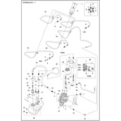 Husqvarna P524XR EFI - 970601701 - Hydraulics 01