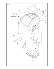 Husqvarna P 520D WITH CABIN - Cover