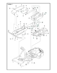 Husqvarna P 524 - Chassis & Frame