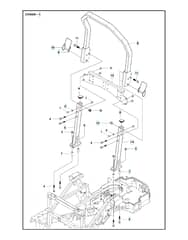 Husqvarna P 525D - Chassis & Frame