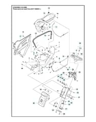 Husqvarna P 525D - Steering Column 2