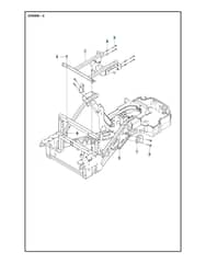 Husqvarna P 525D WITH CABIN - Chassis & Frame 2