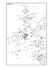 Husqvarna P 525DX - Hydraulics