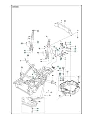 Husqvarna P 525DX WITH CABIN - Chassis & Frame