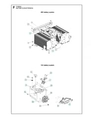 Husqvarna P 535HX - Battery & Electronics