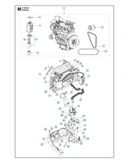 Husqvarna P 535HX - Engine