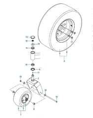 Husqvarna P-Zt4822 Fs Carb - Wheels & Tyres